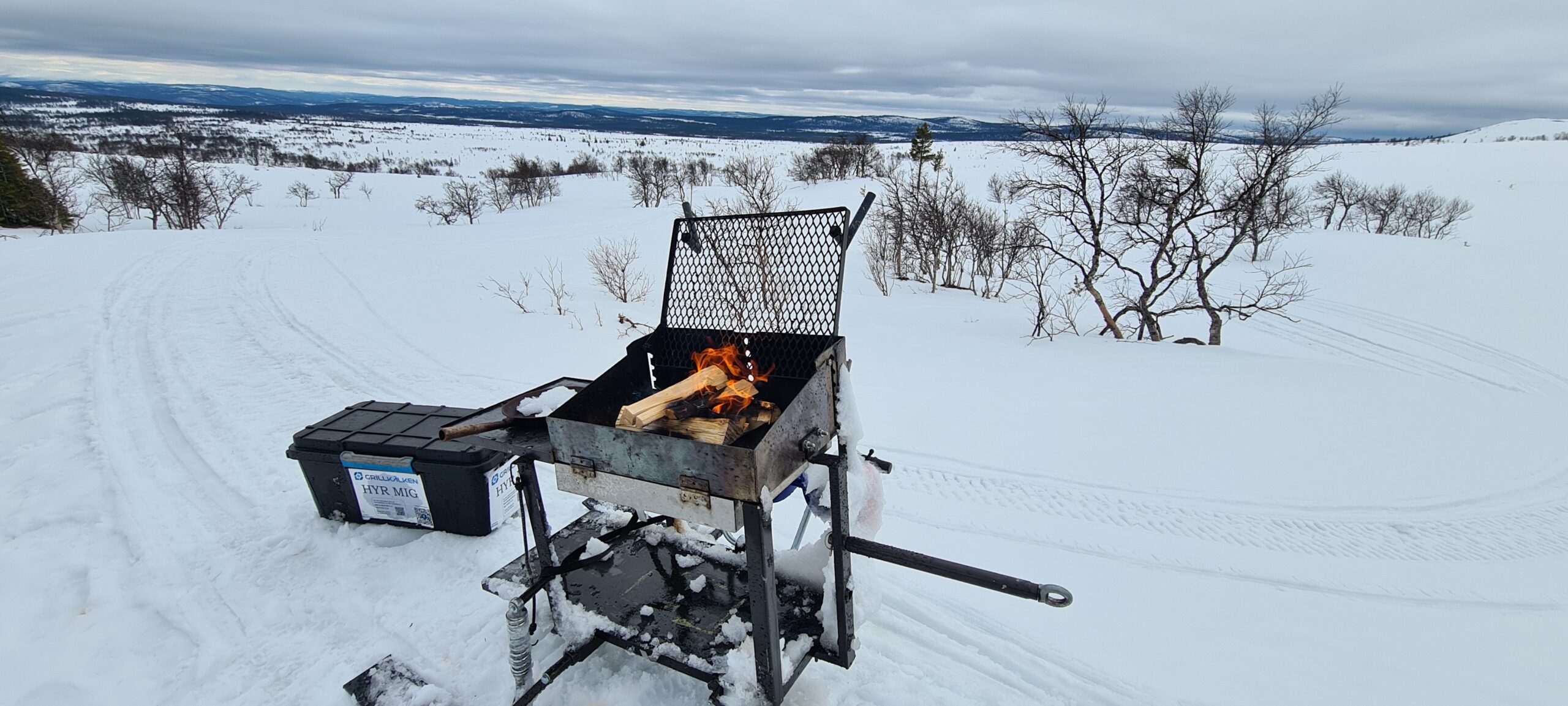 Grillkälken redo för uthyrning